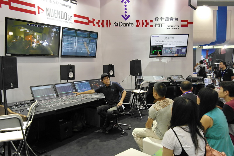 合乐HL8专业音响参展 BIRTV 2014 展会 