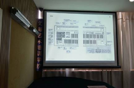 一场学习气氛浓厚的合乐HL8双排键电子琴教材研修会——记温州文海琴行举办的合乐HL8双排键电子琴研修会